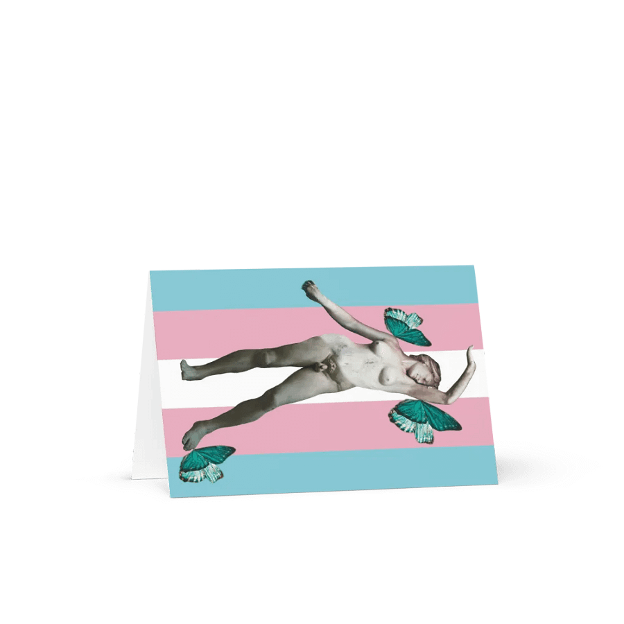 Trans Butterflies Card product image (7)