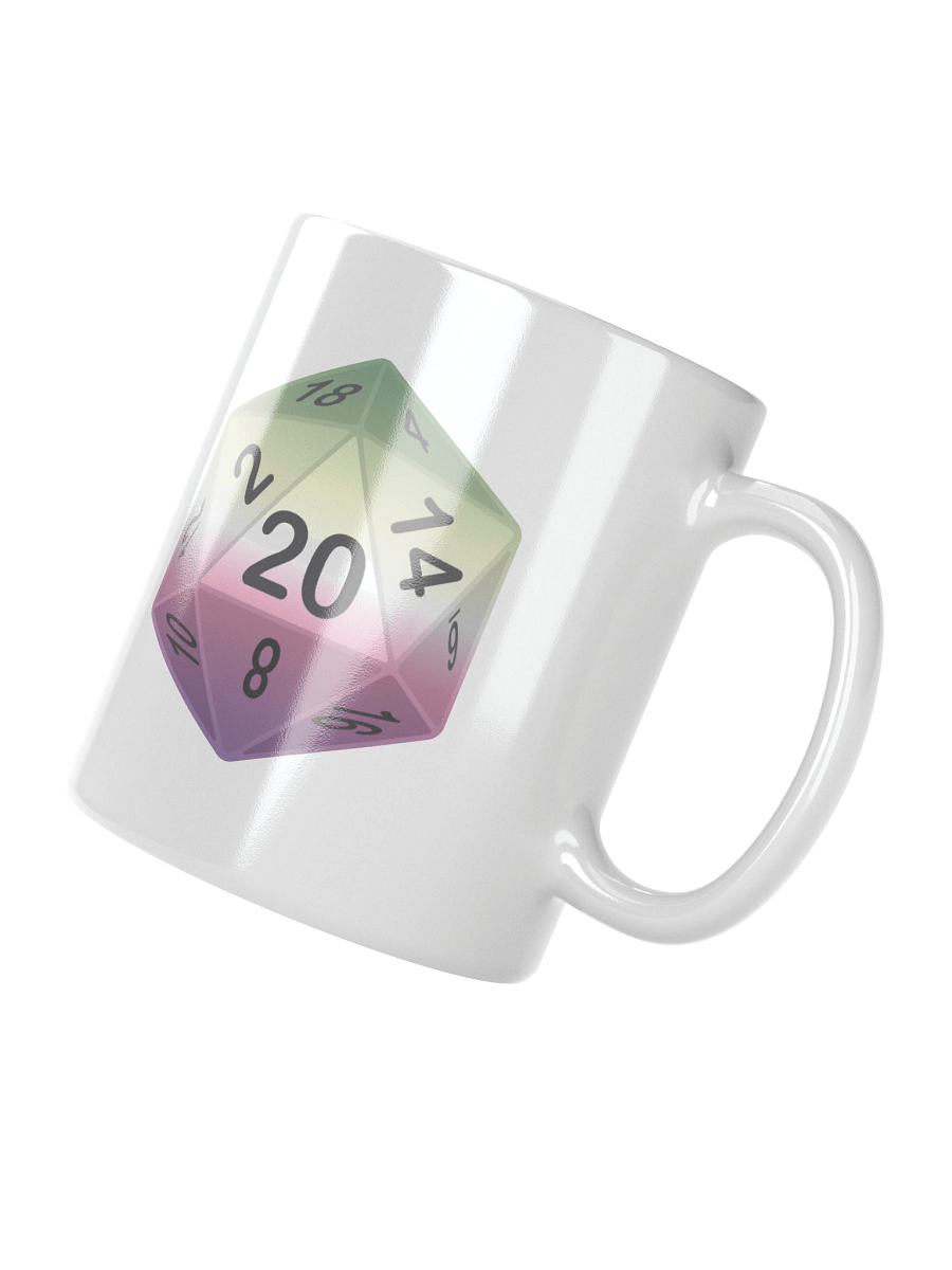 Genderfae Pride D20 Mug product image (4)