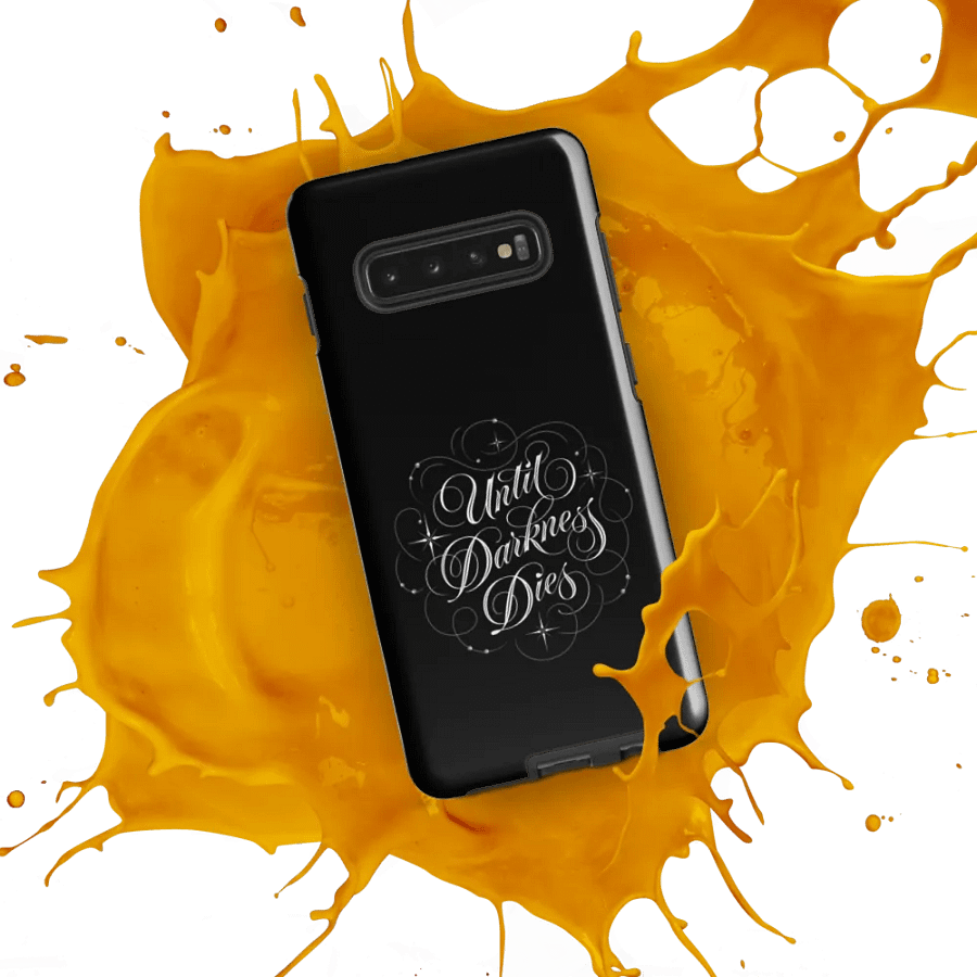 Until Darkness Dies (swirls design) Samsung Case product image (8)