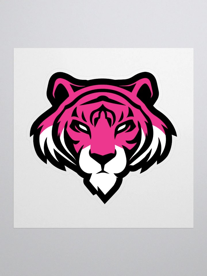 Pink Tiger Logo Sticker product image (2)