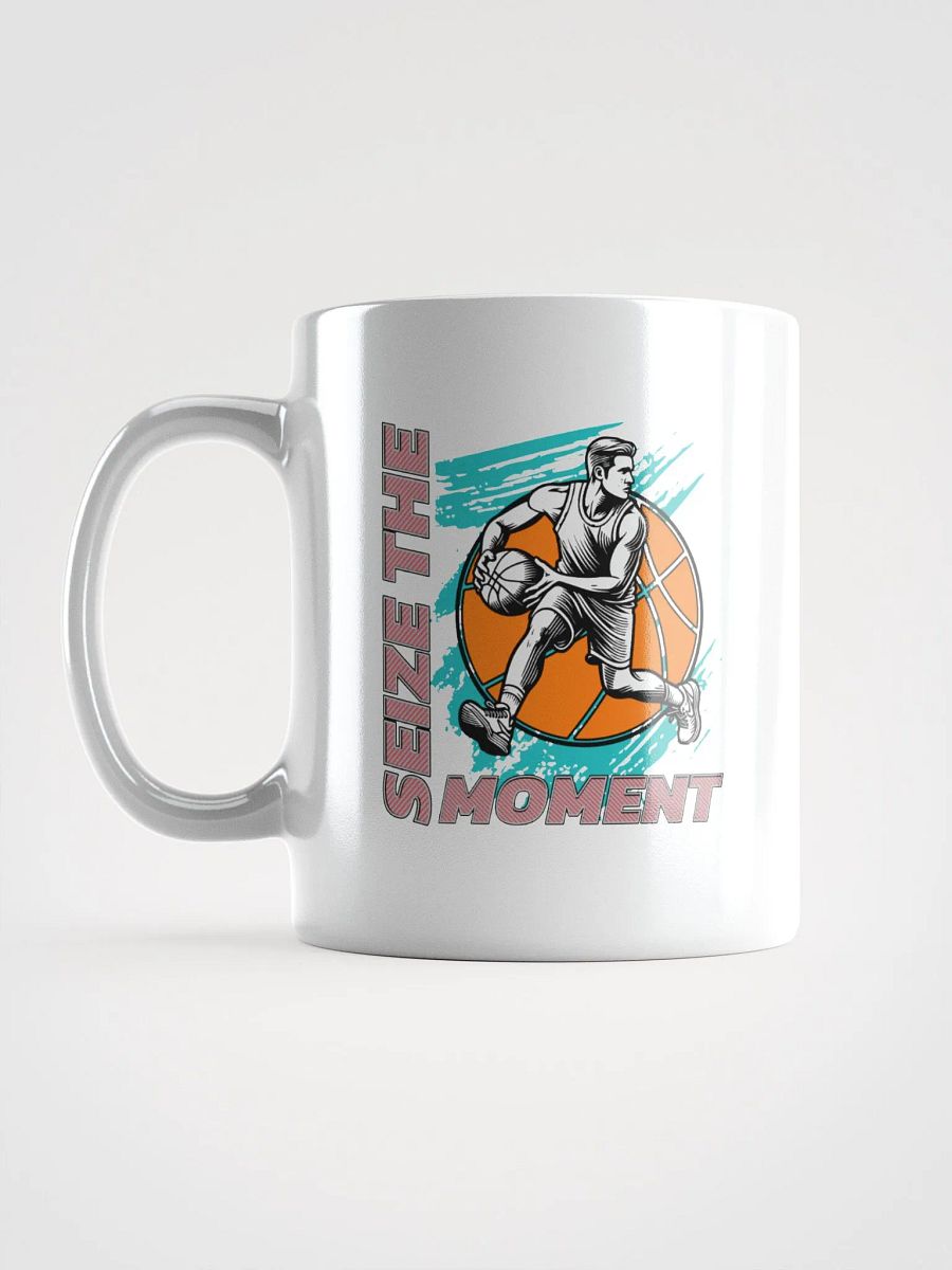 Seize the Moment Basketball Mug product image (1)