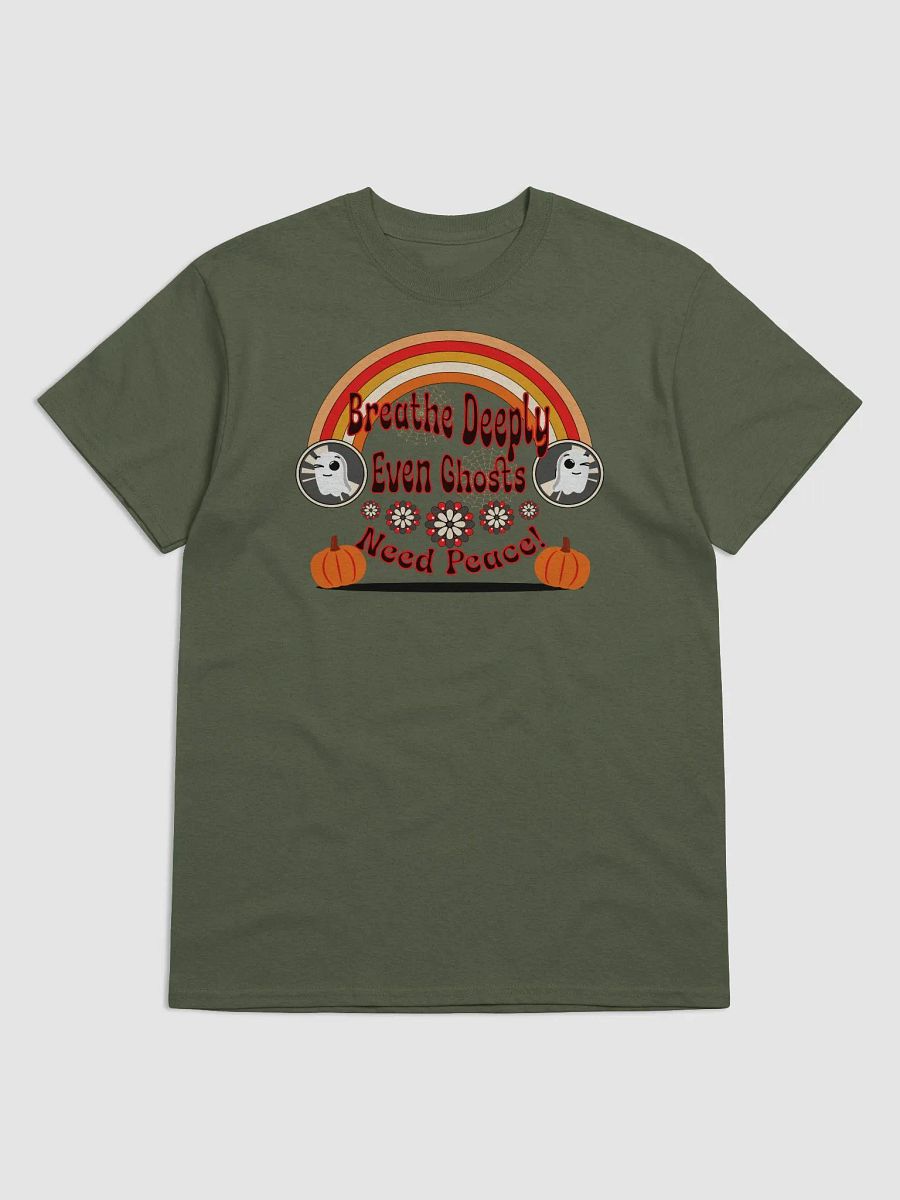 Ghostly Peace Breathe Deeply T-Shirt product image (2)