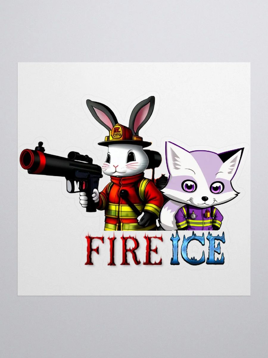 Fire & Ice Sticker product image (1)