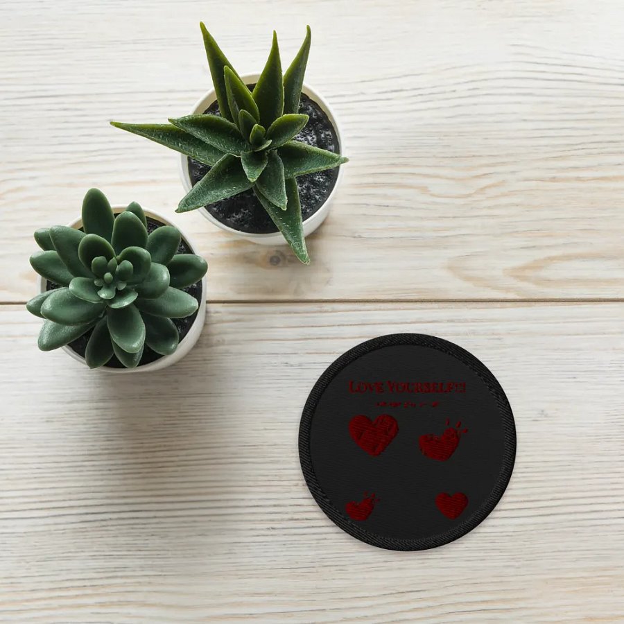 Love Yourself Circle Patch product image (5)