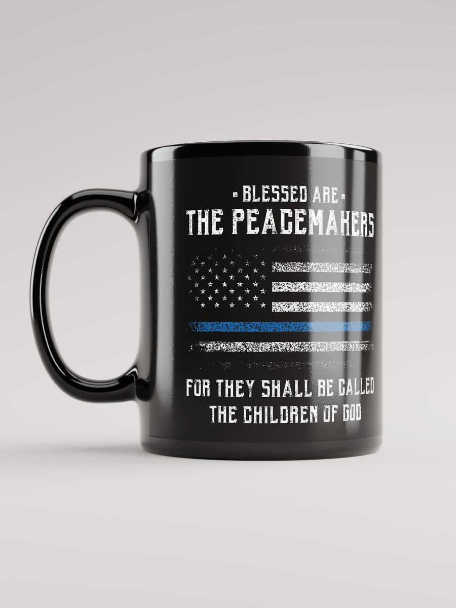 Blessed Are the Peacemakers - Black Mug product image (2)