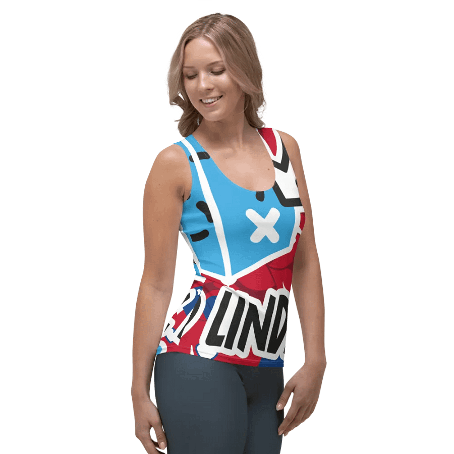 Wanderlust Path Women's Tank Top Lips and Hearts! product image (4)