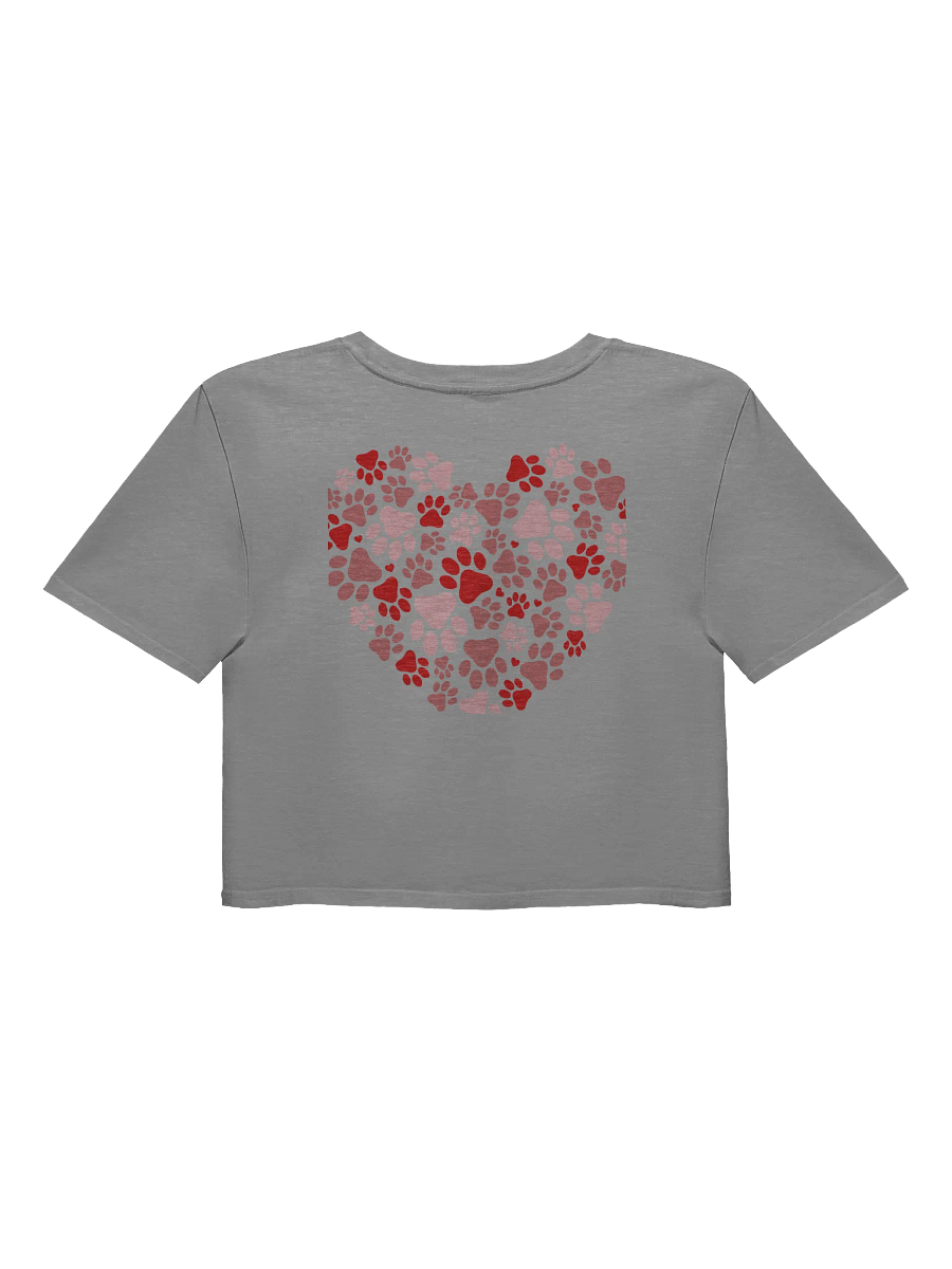 Pawfect Love Women's Crop Top product image (2)
