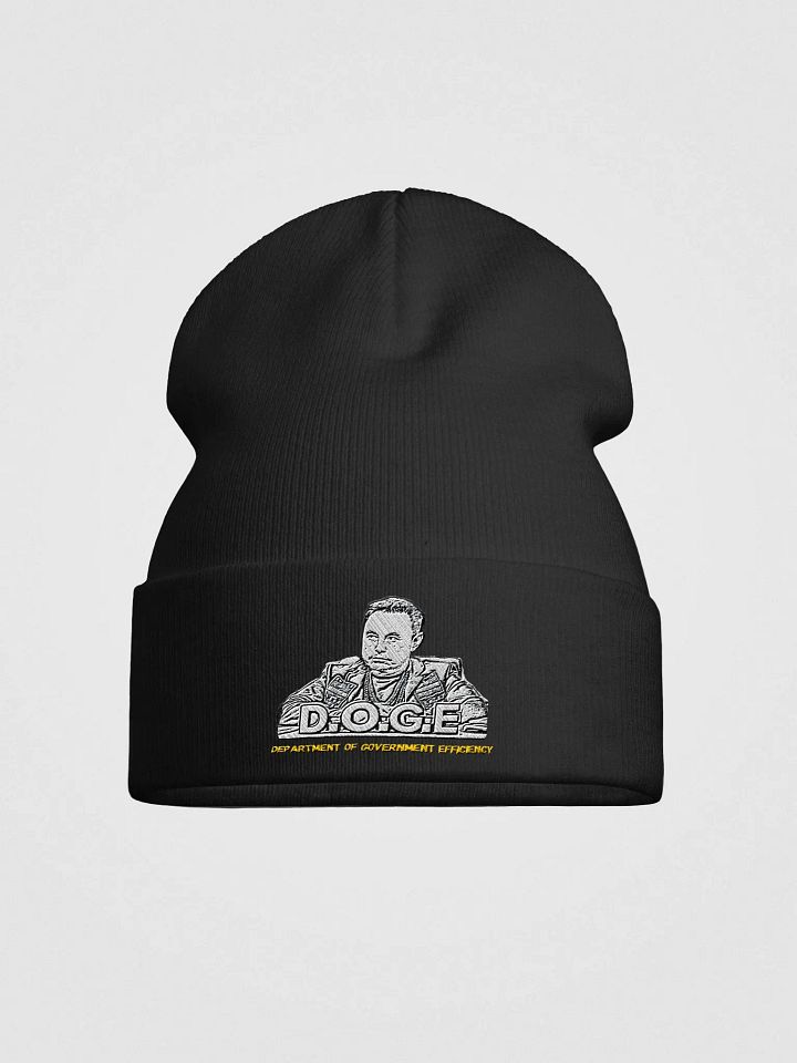 D.O.G.E musk Knit Beanie product image (2)