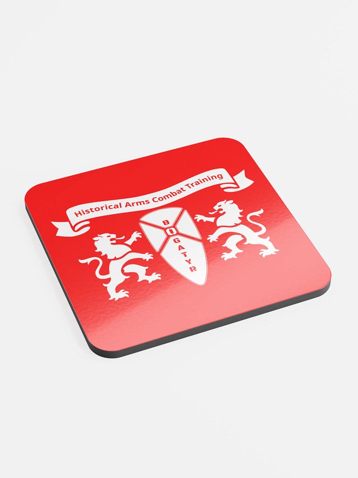 White HACT logo Coaster product image (2)