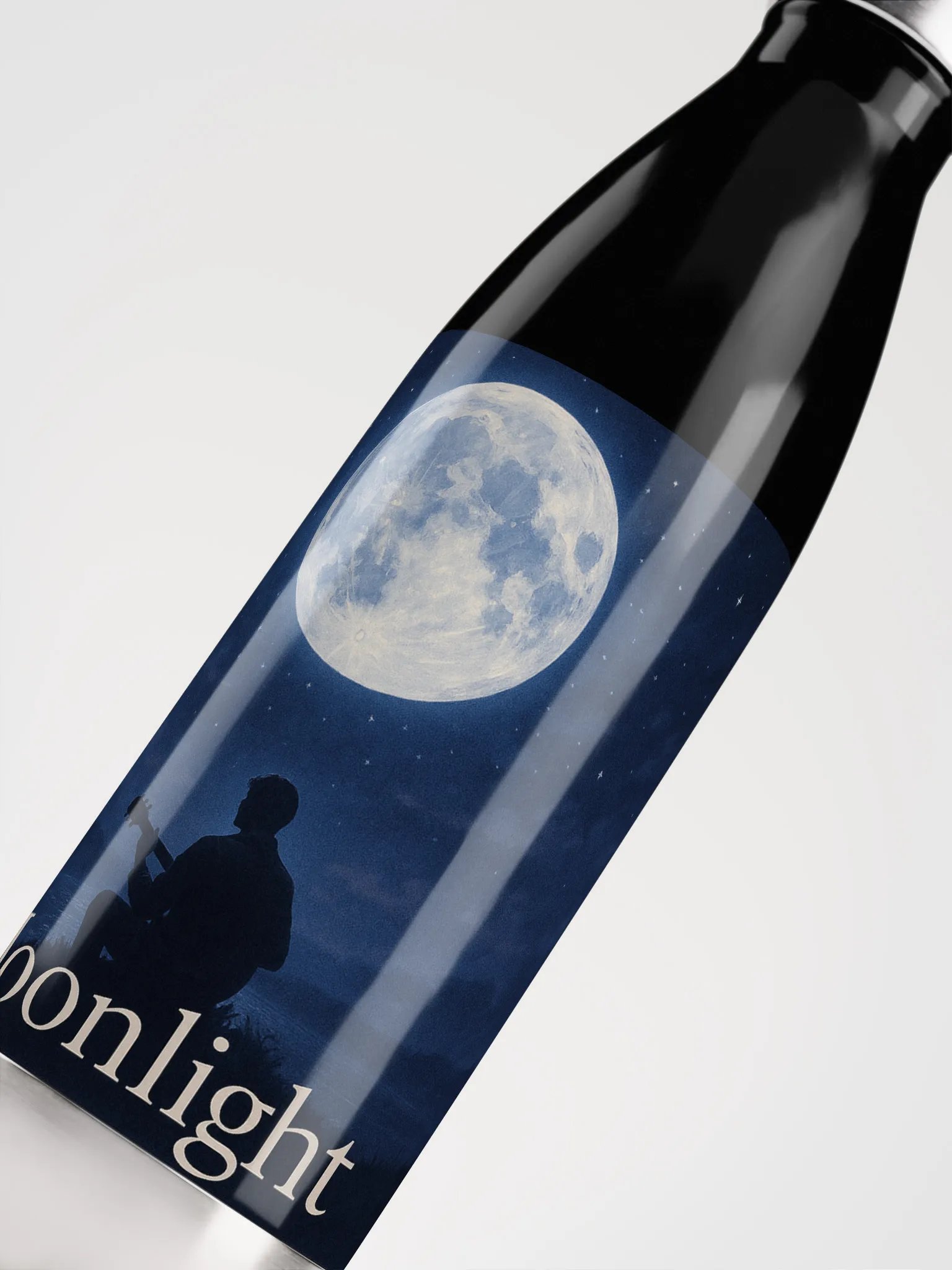 Moonlight Album Cover Stainless Steel Water Bottle - Show Your Support - Drinkware product image (9)