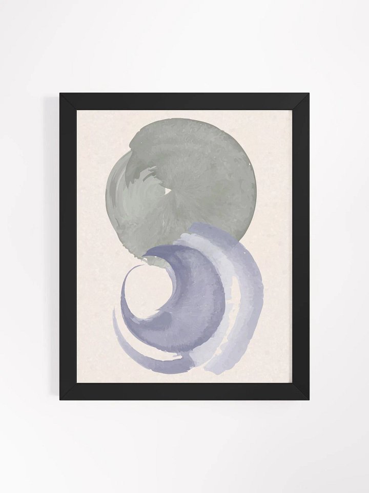 Ethereal Black Collection: Framed Matte Poster product image (14)