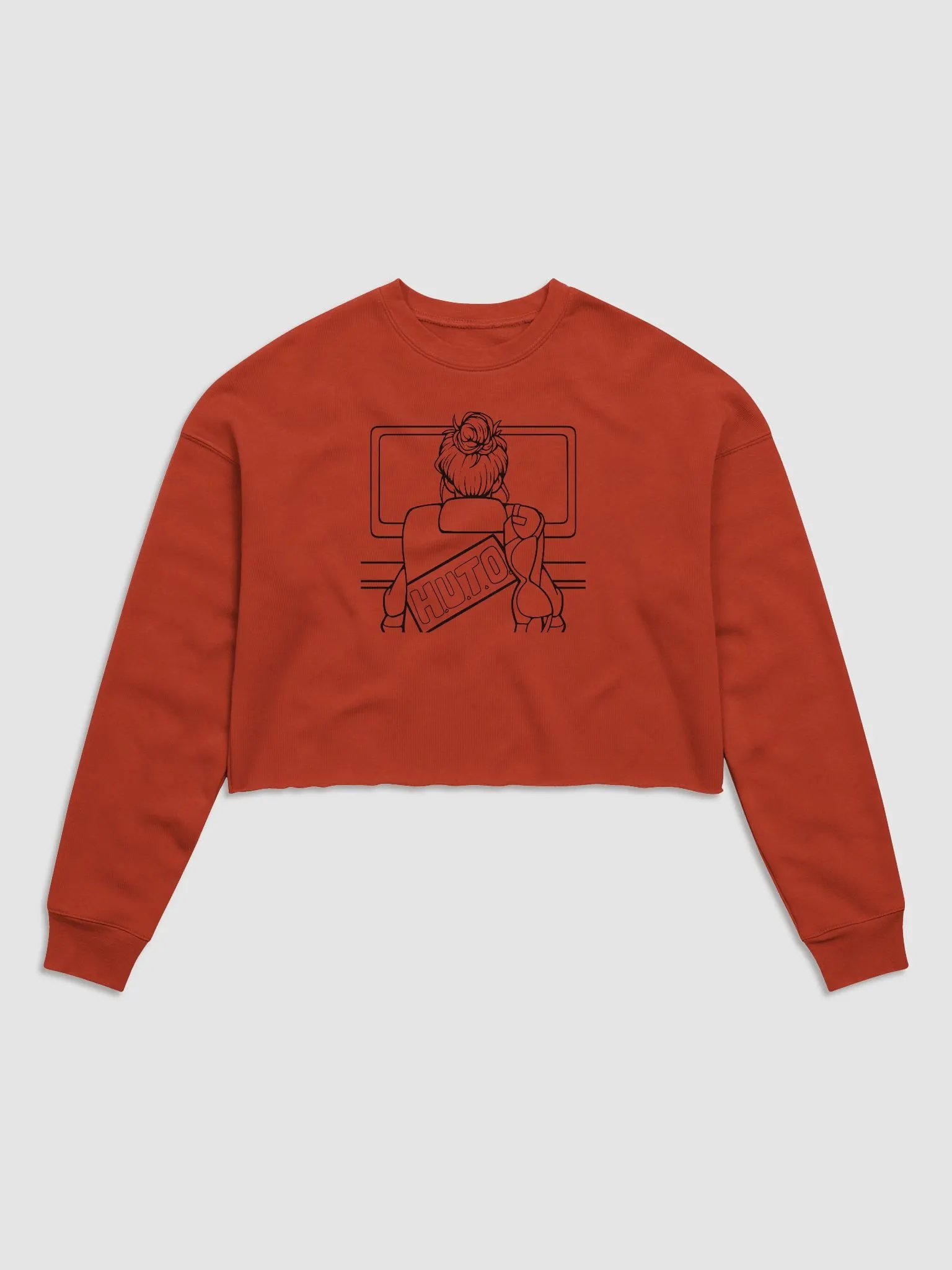 H.U.T.O. SIMPLE CROP SWEATSHIRT 2 product image (1)