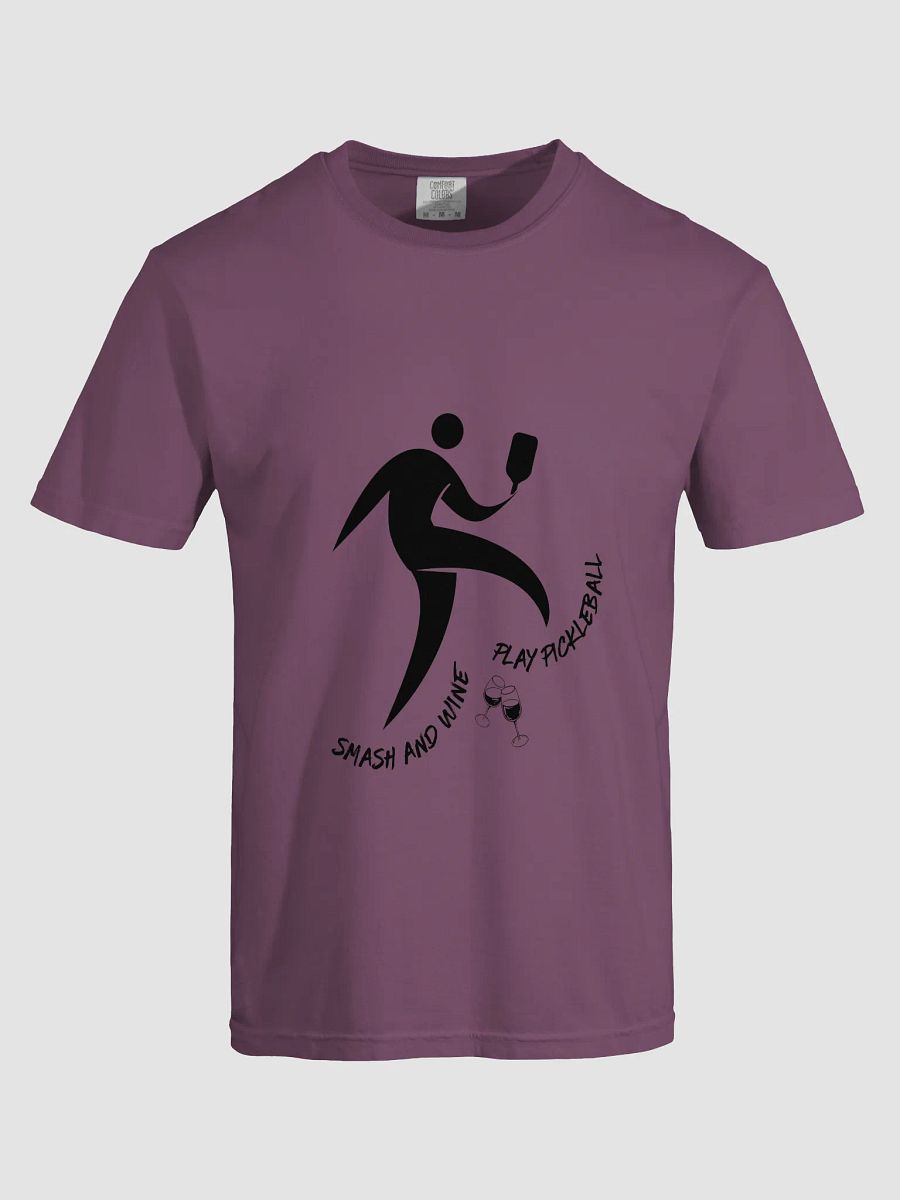 Smash and Wine Pickleball Heavyweight T-Shirt product image (64)