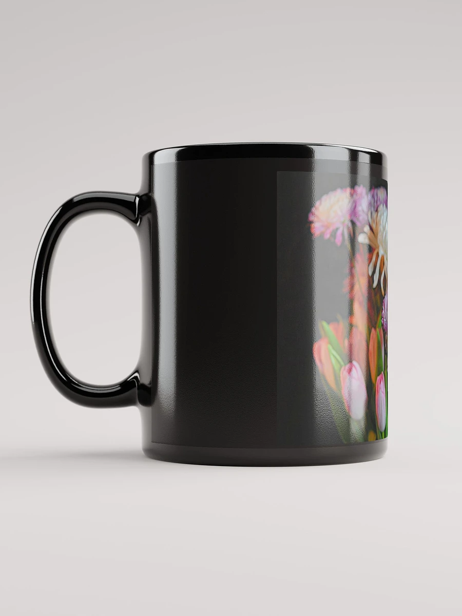 Flowers 202 Black Coffee Mug product image (6)