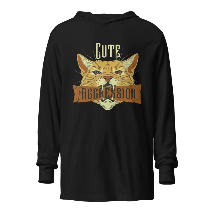 Cute Aggression "Cat3" Hoodie product image (1)