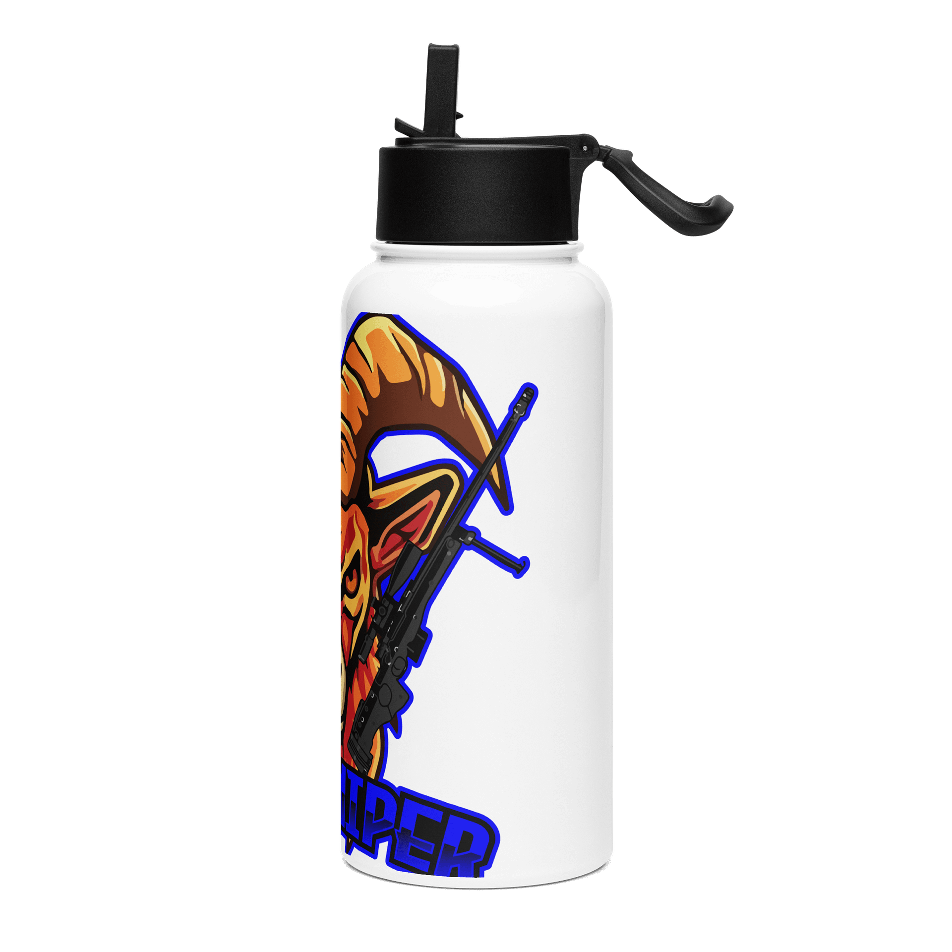 GOAT SNIPER Stainless Steel Water Bottle product image (3)