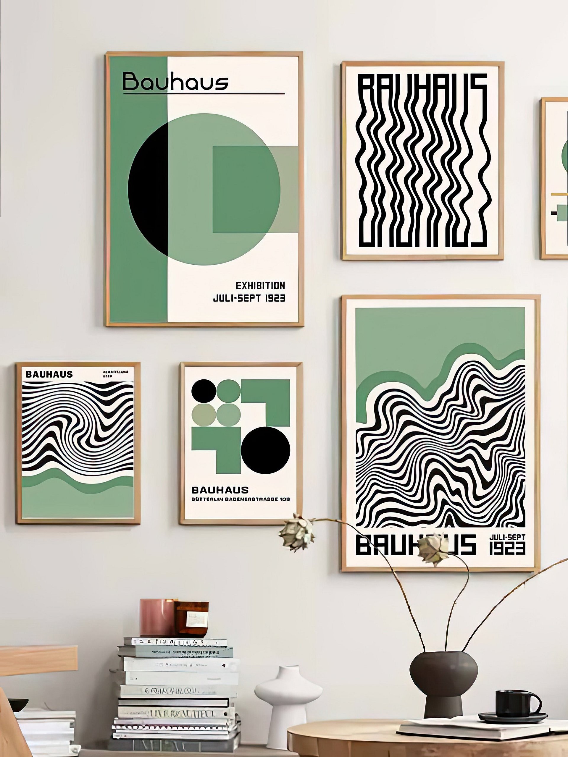 Bauhaus poster set of 8, premium printable, wall art prints product image (6)