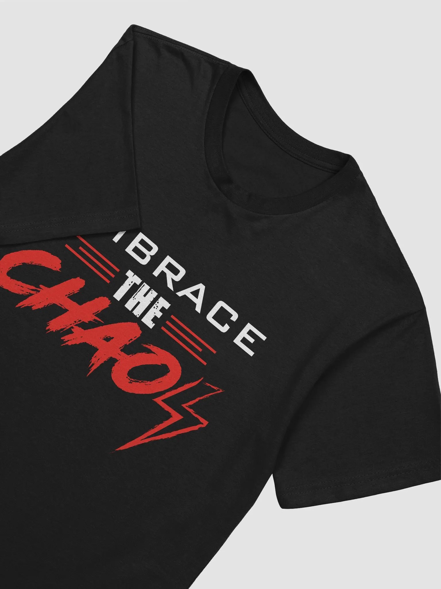 Embrace the Chaos T-Shirt (Red/White) product image (3)