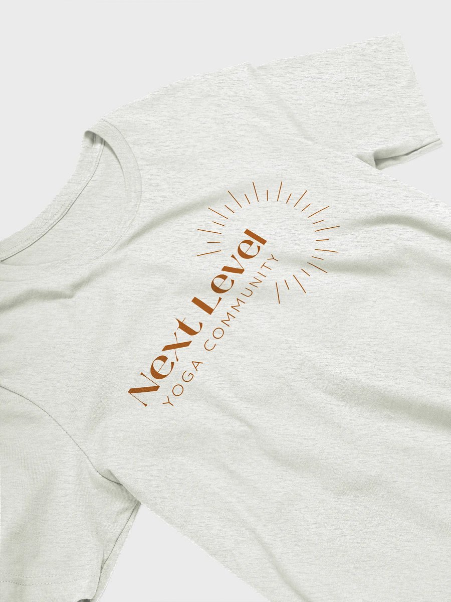 Next Level Yoga Community Logo Unisex Lightweight T product image (2)