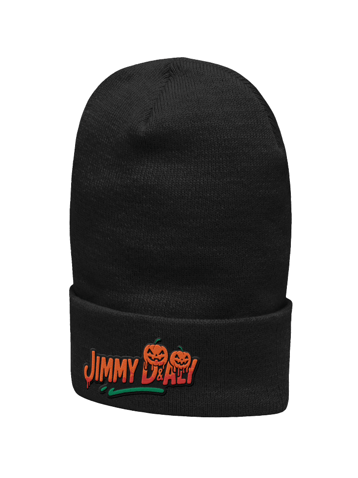 The Spooky Duo Pumpkin Beanie – Jimmy D & Aly Limited Edition product image (2)