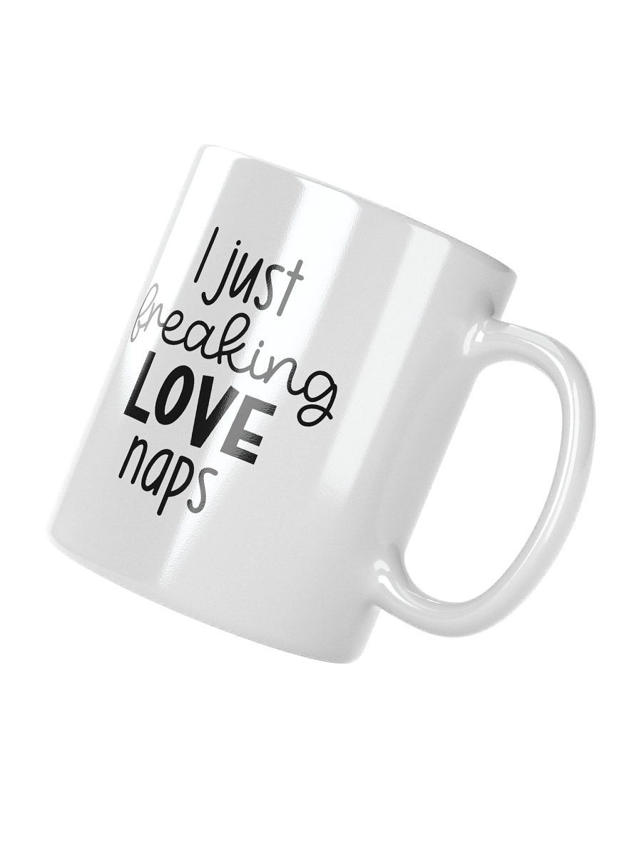 Freaking Love Naps White Glossy Mug product image (8)