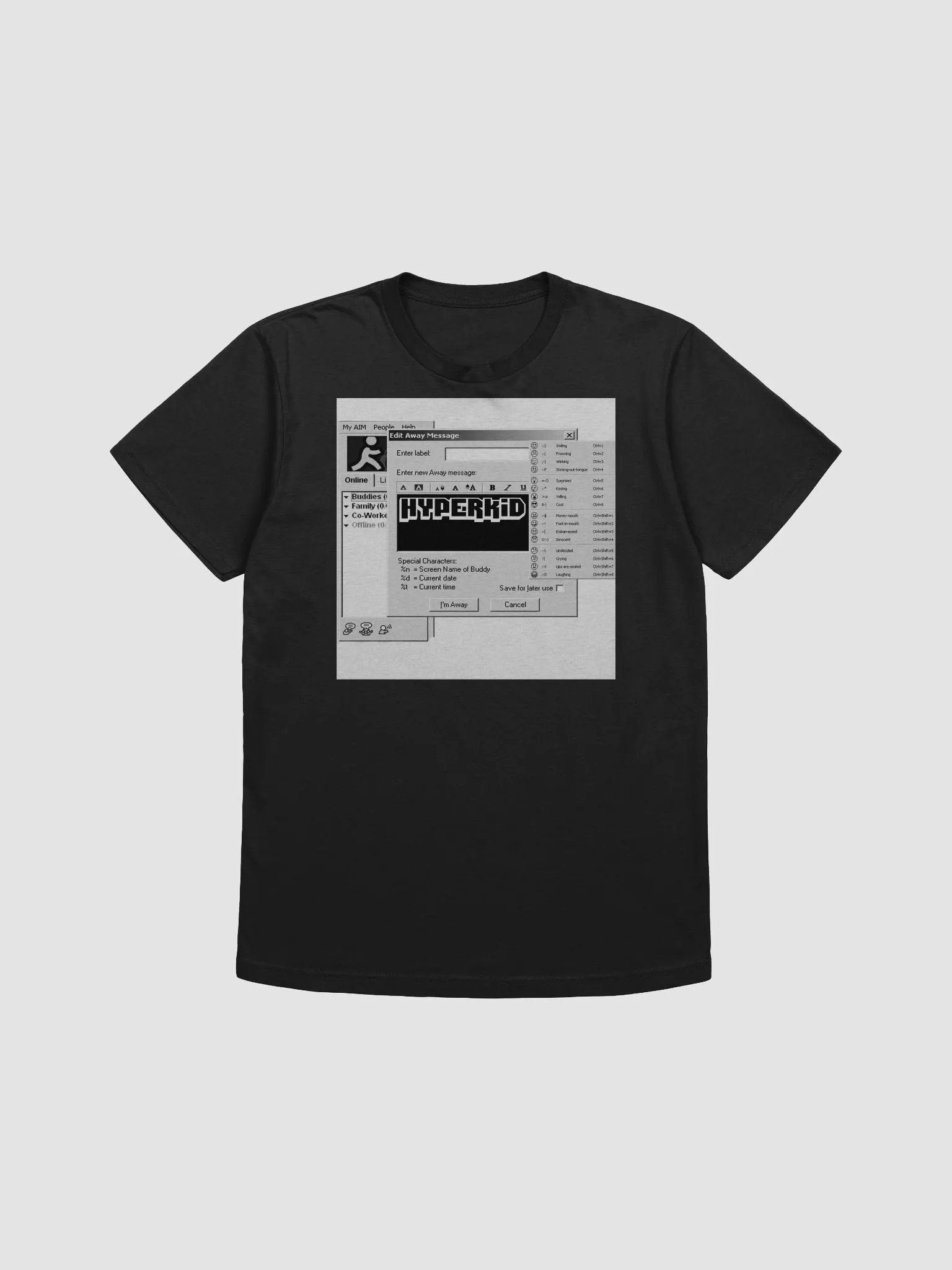 Hyperkid Away Message T-Shirt product image (1)