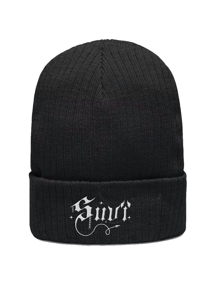 Suvi Logo Embroidered Beanie product image (1)