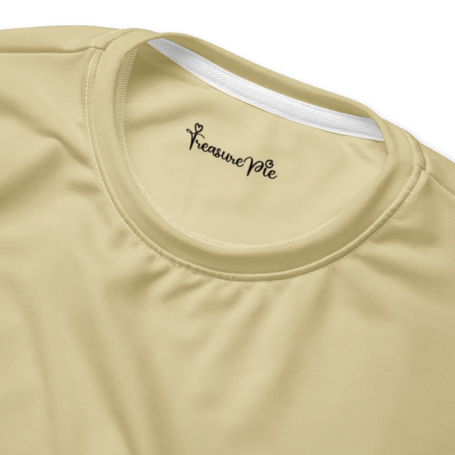 Plain Light Yellow Soft Summer Unisex Recycled Polyester Heavyweight Premium Sweatshirt by Treasure Pie product image (4)