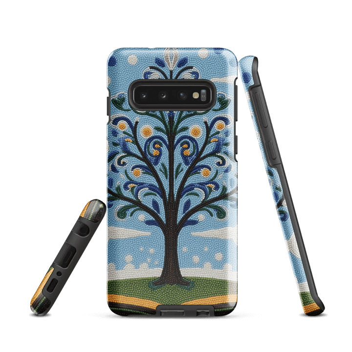 Faux-beaded Swirly Tree Tough Case for Samsung® product image (1)