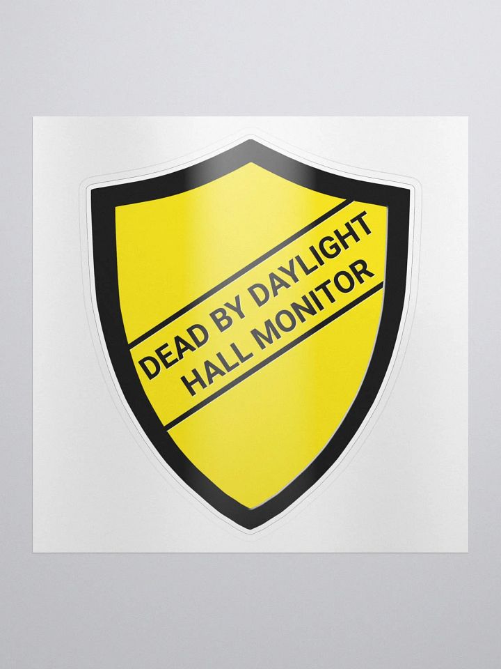 Hall Monitor Badge Sticker product image (1)