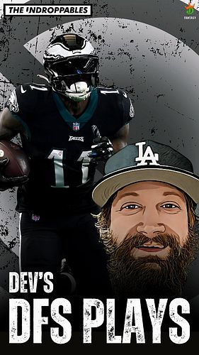 DEV'S DFS PLAYS - WEEK 13!

Droppin' heat and stackin cheddar take a look at @devinbutler44's DFS plays for Week 13!

#nfl #f...