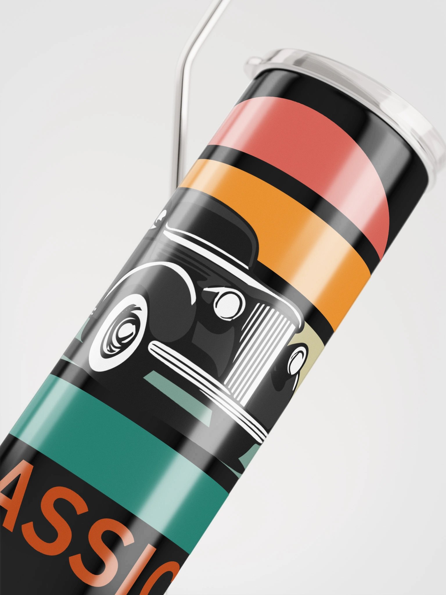 Retro Classic Car Stainless Steel Tumbler product image (4)