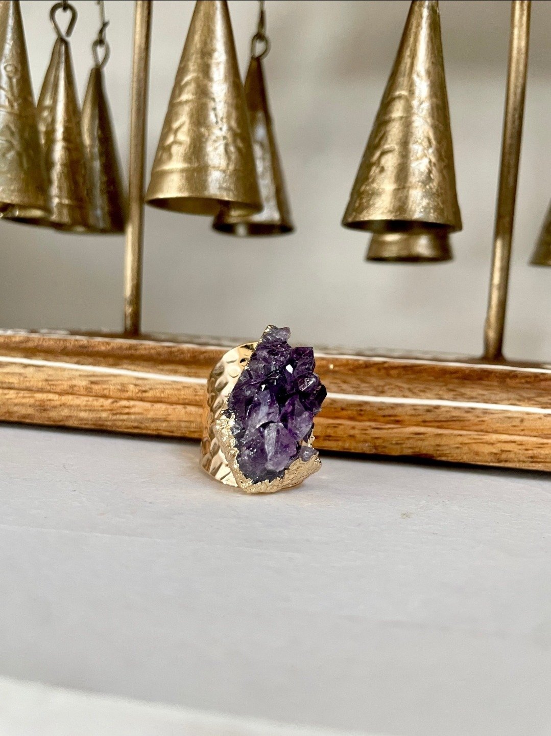 Amethyst Cluster Ring product image (3)