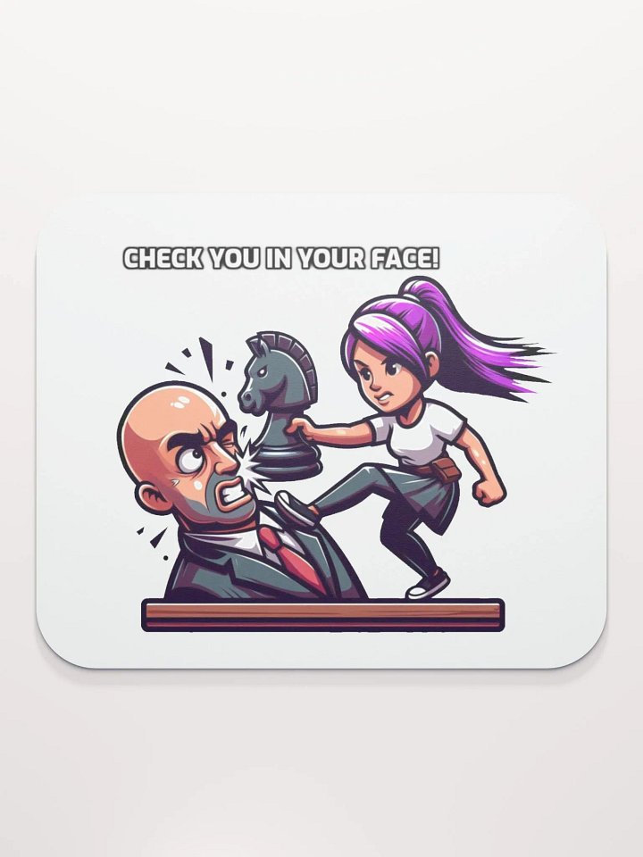 Check Your Face Mouse Pad! product image (2)