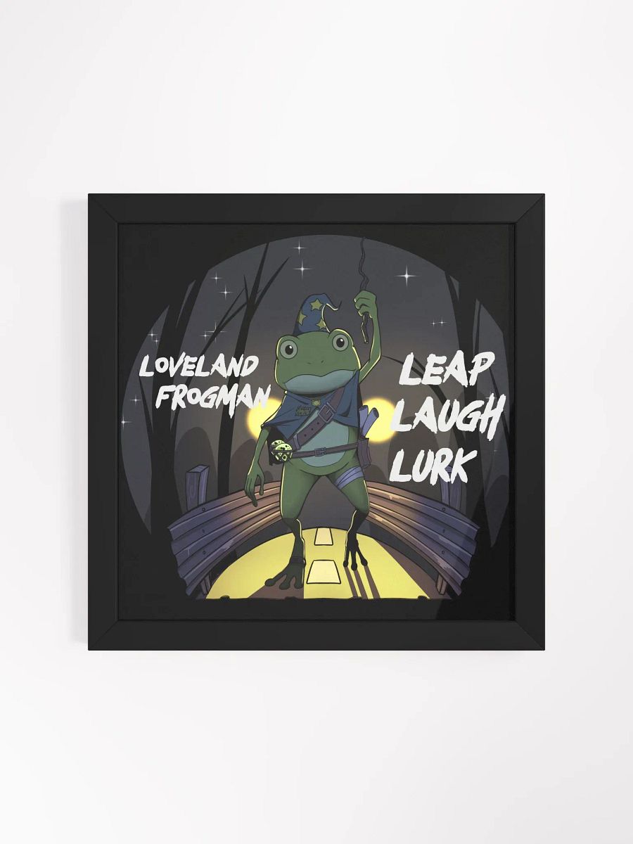 Loveland Frogman Poster with Frame product image (1)