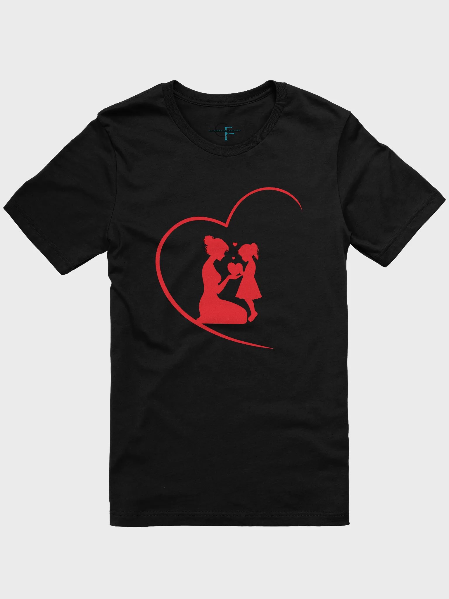 ❤️ Mother & Daughter Silhouette Tee | Bella+Canvas Unisex Shirt | Limited Mother’s Day Edition product image (8)