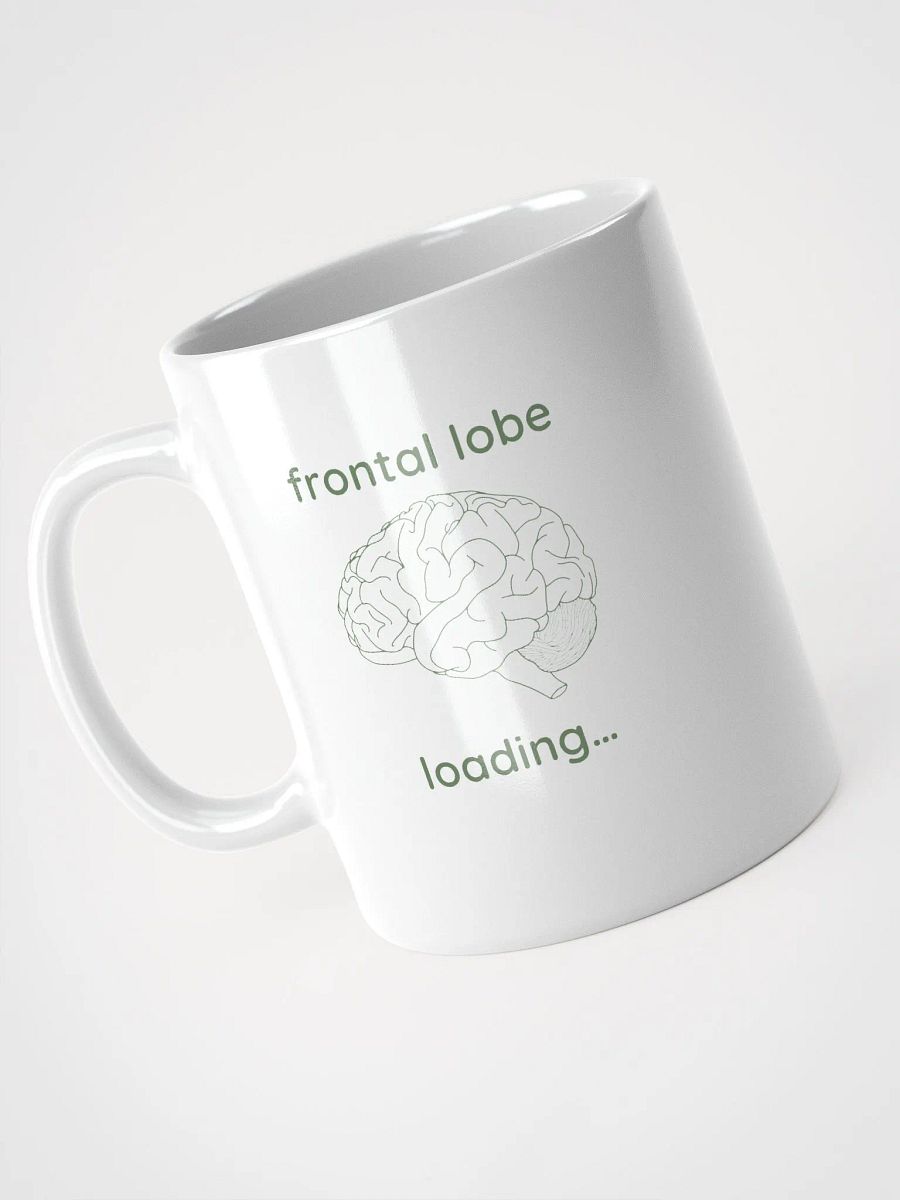 frontal lobe loading... mug (sage) product image (9)