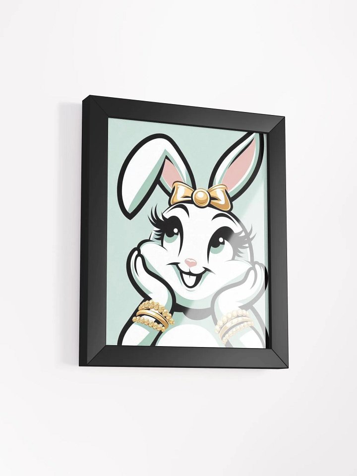 Golden Bunny Joy Framed Poster product image (2)