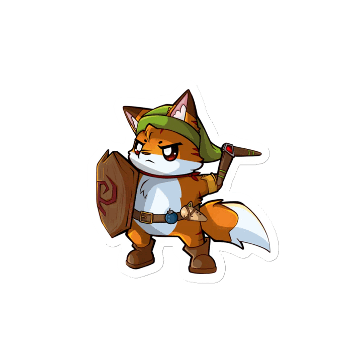 Tots the Fox Magnet product image (2)