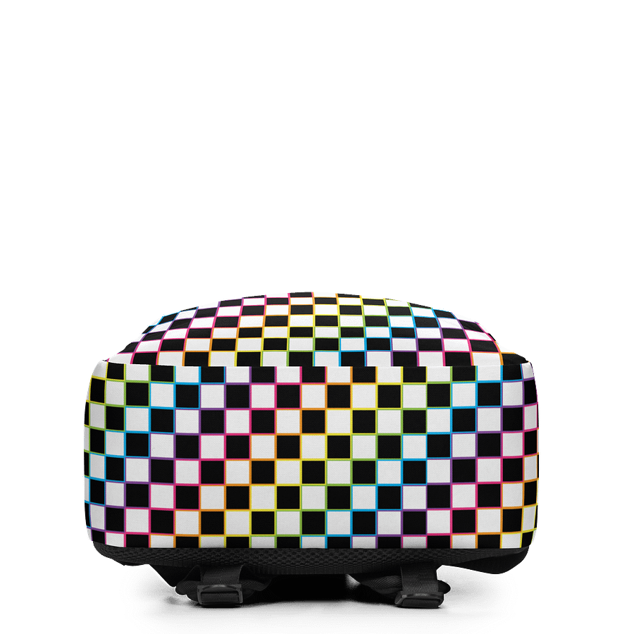 Rainbow Checkered Backpack product image (4)