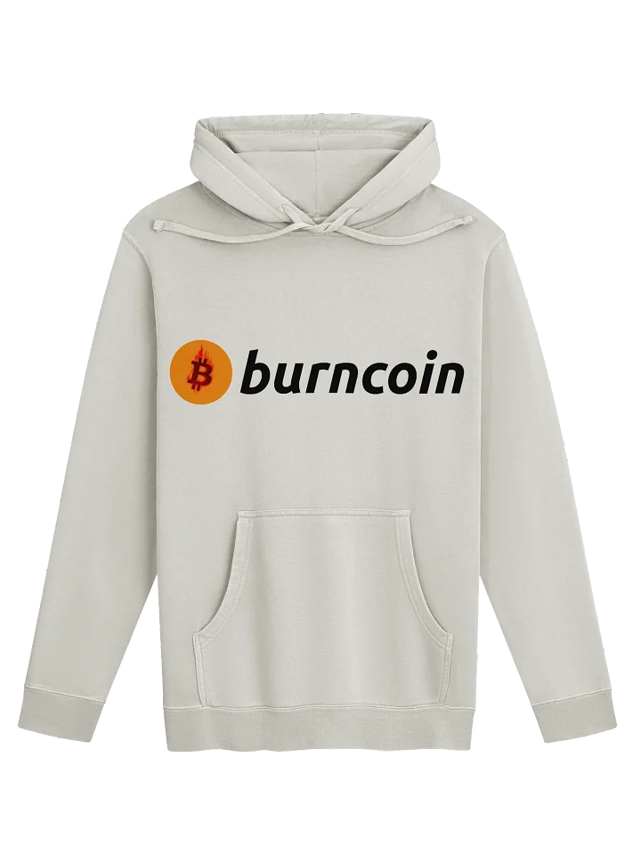 Burncoin Hoodie - Pigment Dyed Light product image (1)