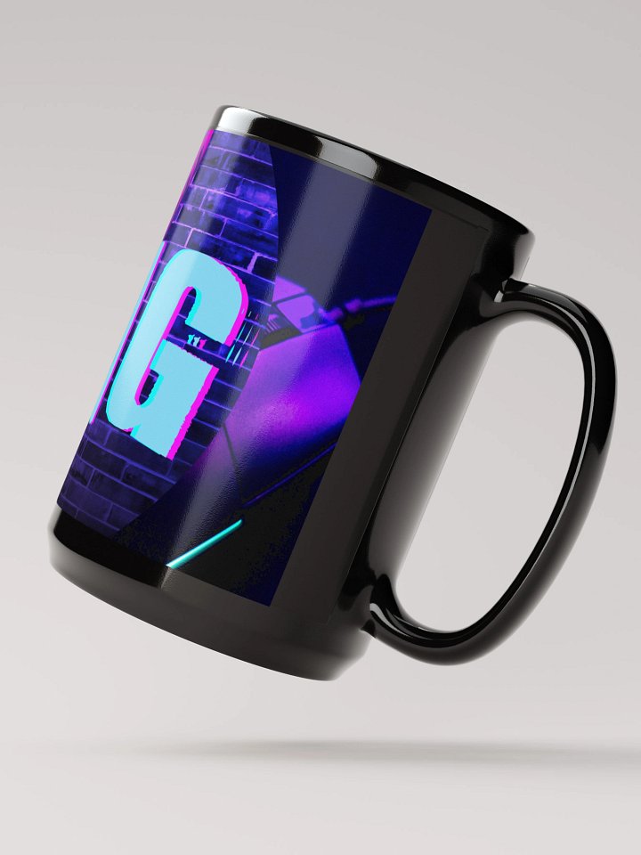 Black Neon SBG Mic Mug product image (2)