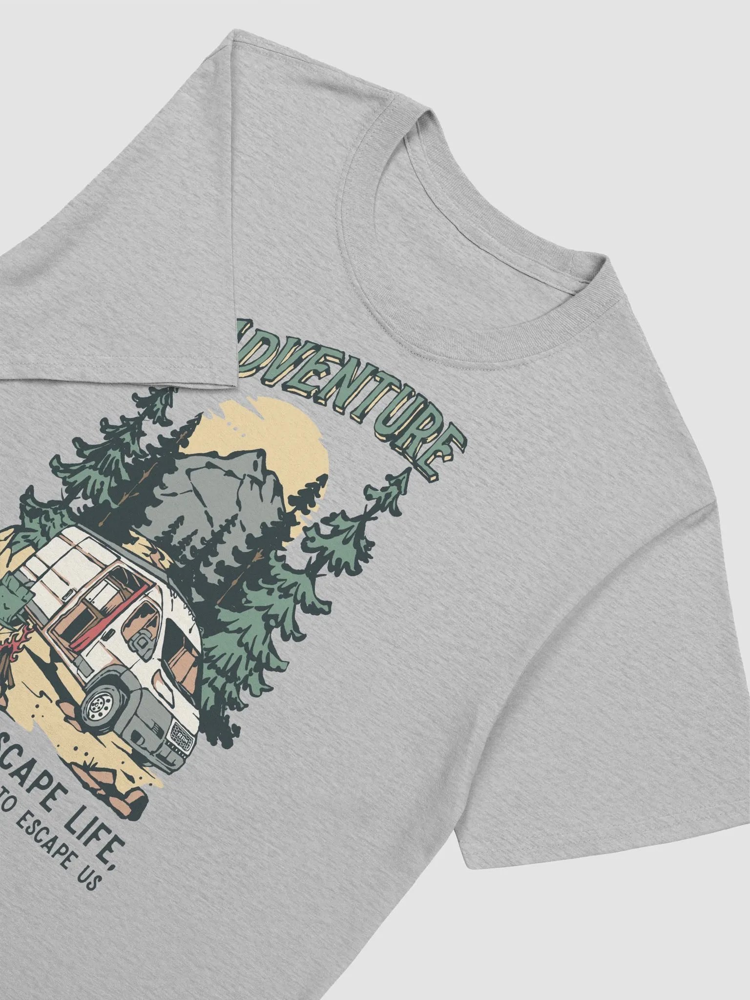 Adventure Van Life Wanderlust T-Shirt product image (27)