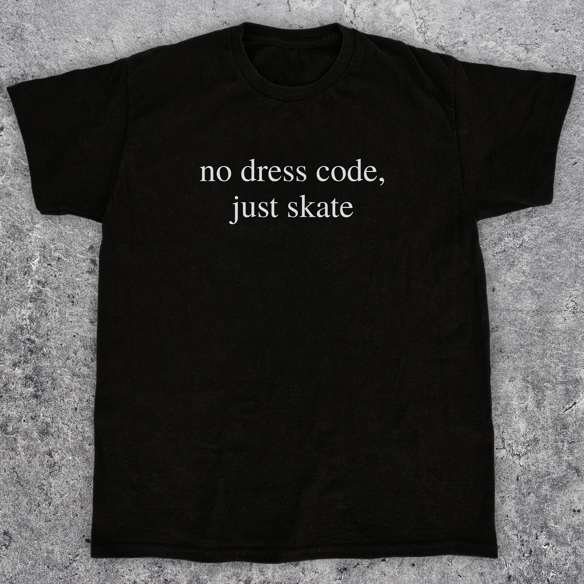No dress code just skate, Skateboarding t-shirt, Unisex product image (1)