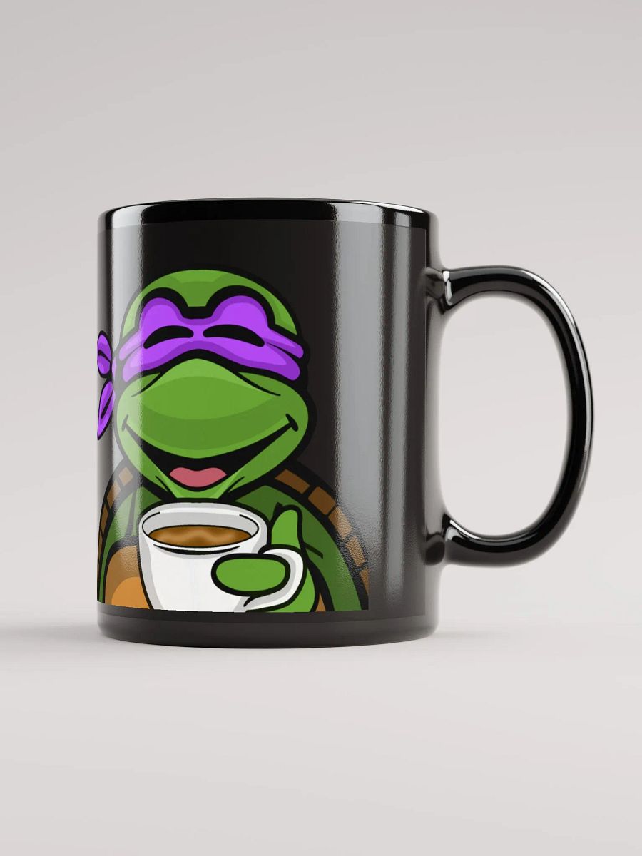 Donnie Coffee Black Glossy Mug product image (4)