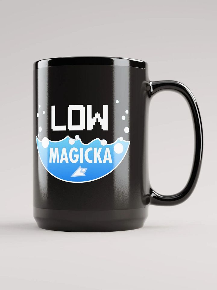 LOW Magicka Black Glossy Mug (15oz) product image (1)