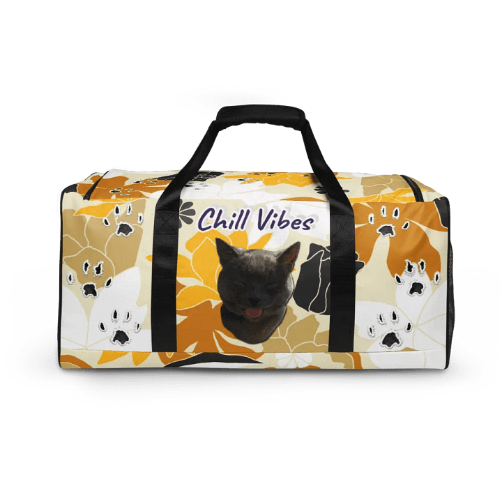 Smokey Duffel Bag (Yellow Floral) product image (2)