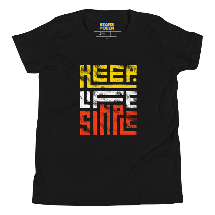 Keep Life Simple | Youth Tee product image (2)
