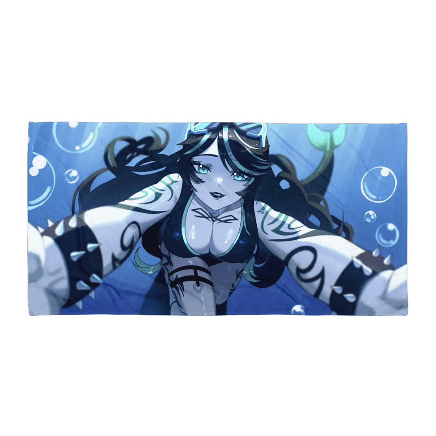 Akhi Luta - "Underwater Dance" Beach Towel product image (1)