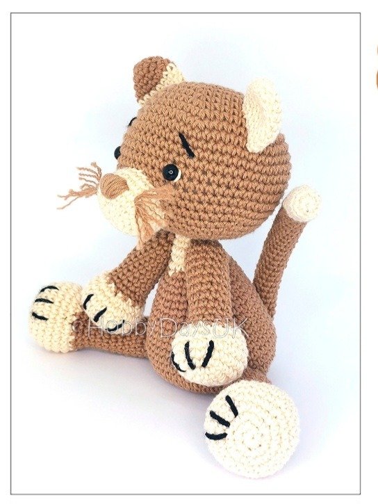 USA Pattern - Amigurumi Crochet Cat product image (4)
